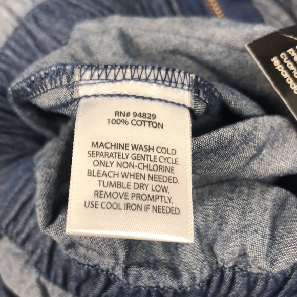 Derek Heart denim romper - Picture 6 of 7